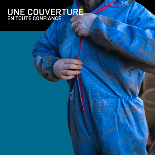 Infiltration d’eau et contamination par l’amiante