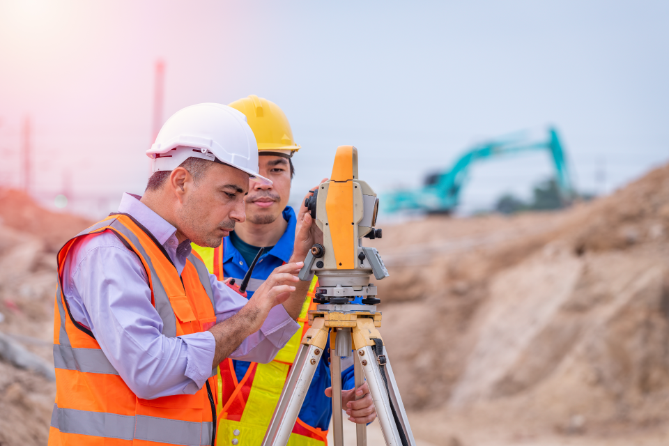 land surveyors